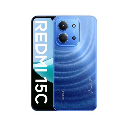 Xiaomi Redmi 15C 4G Moonlight Blue – Išmanusis telefonas su 6000 mAh baterija