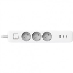 Xiaomi 20W prailgintuvas su 3 lizdais ir USB įkrovimu (2C1A)