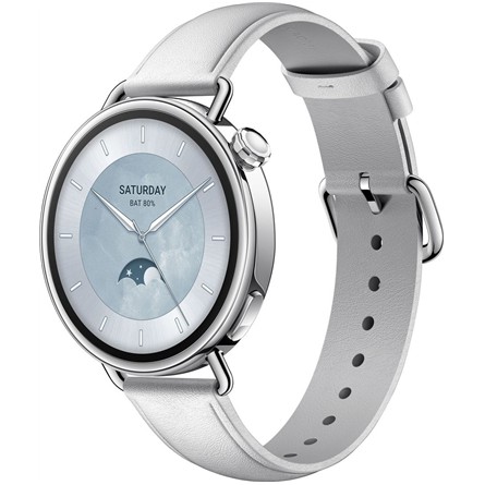 Xiaomi Watch S4 41mm Išmanusis Laikrodis su GPS ir AMOLED Ekranu (Baltas)