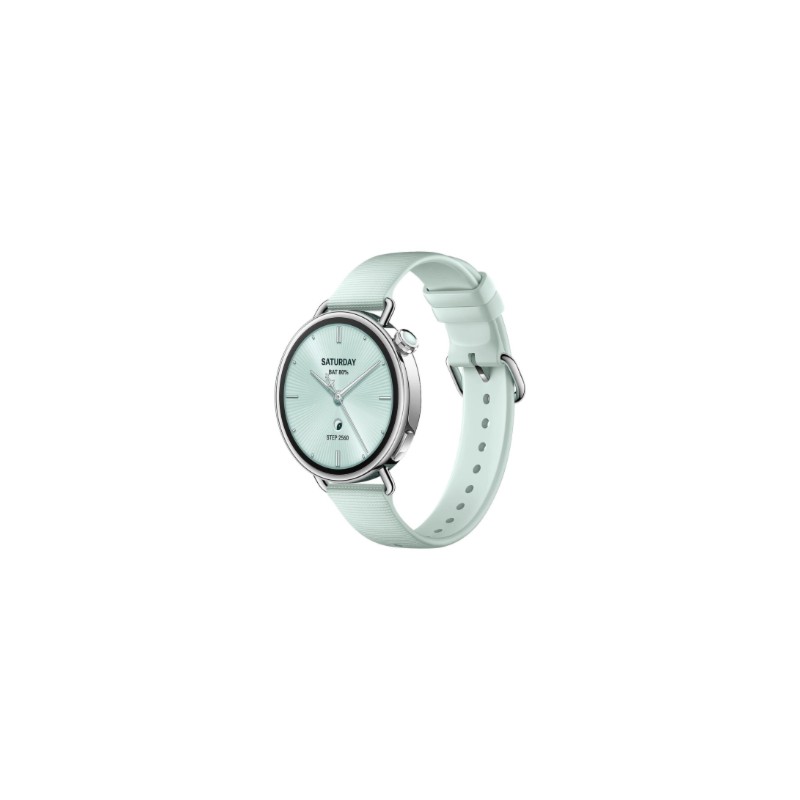 Xiaomi Watch S4 41mm Išmanusis laikrodis su GPS ir ryškiu AMOLED ekranu Mint Green