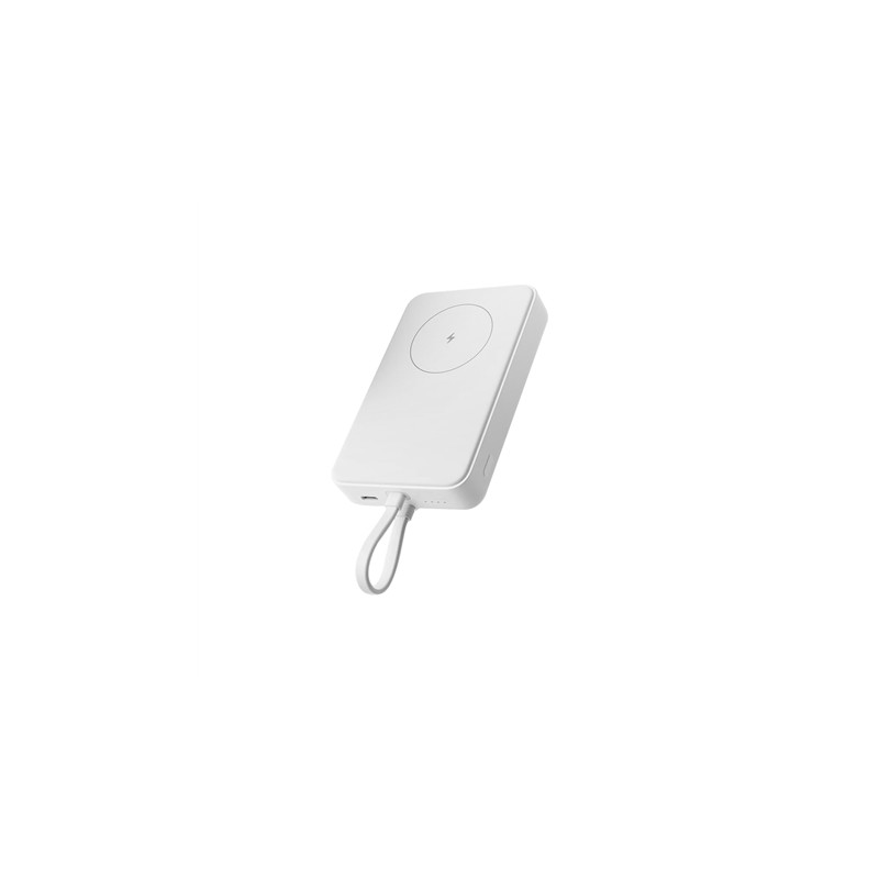 Xiaomi 33W Magnetinis Power Bank 10000mAh su integruotu laidu (Baltas)