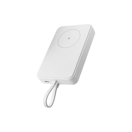 Xiaomi 33W Magnetinis Power Bank 10000mAh su integruotu laidu (Baltas)