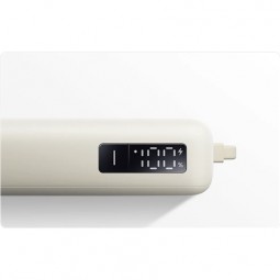 Xiaomi 67W Power Bank 10000 mAh su integruotu USB-C laidu smėlio spalvos