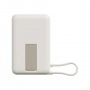 Xiaomi magnetinis Power Bank 10000 mAh su integruotu USB-C laidu smėlio spalvos