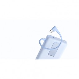 Xiaomi magnetinis išorinis akumuliatorius 10000 mAh su integruotu USB-C kabeliu mėlynas