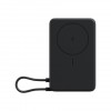 Xiaomi Magnetic Power Bank 10000 mAh – Magnetinis išorinis akumuliatorius su integruotu USB-C laidu pilkas
