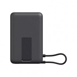 Xiaomi Magnetic Power Bank 10000 mAh – Magnetinis išorinis akumuliatorius su integruotu USB-C laidu pilkas