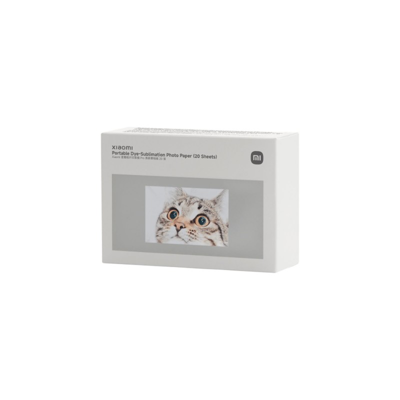 Xiaomi fotopopierius nešiojamiems spausdintuvams 2x3 coliai (20 lapų)