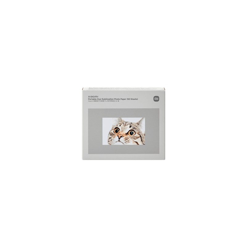 Xiaomi nešiojamo spausdintuvo fotopopierius-lipdukai 2x3 colių (50 vnt.)