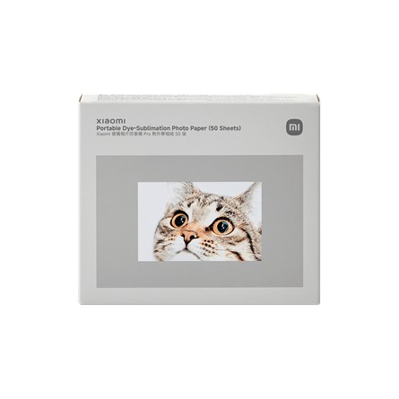 Xiaomi nešiojamo spausdintuvo fotopopierius-lipdukai 2x3 colių (50 vnt.)