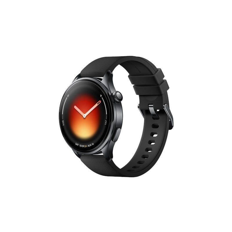 Xiaomi Watch 5 Išmanusis Laikrodis su AMOLED Ekranu ir Širdies Ritmo Matuokliu Juodas