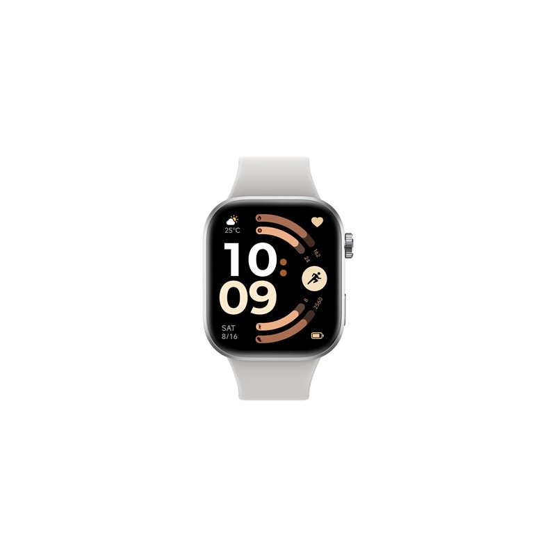Xiaomi REDMI Watch 6 išmanusis laikrodis su GPS AMOLED ekranu Silver Gray