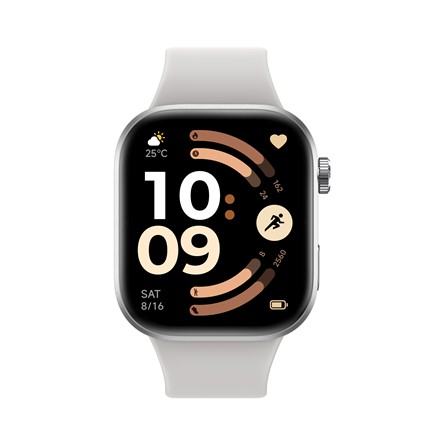 Xiaomi REDMI Watch 6 išmanusis laikrodis su GPS AMOLED ekranu Silver Gray