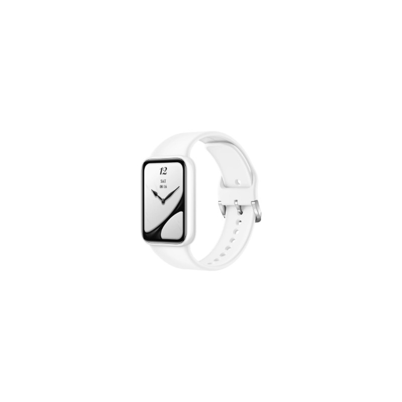 Xiaomi Smart Band 10 Pro Ceramic Edition išmanioji apyrankė su GPS perlo baltumo