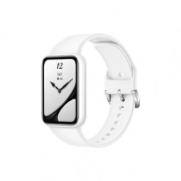 Xiaomi Smart Band 10 Pro Ceramic Edition išmanioji apyrankė su GPS perlo baltumo