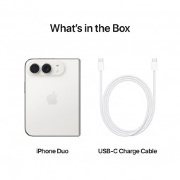 Apple iPhone Duo 1TB Star White – sulenkiamas išmanusis telefonas