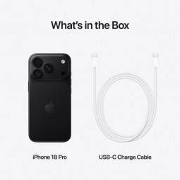 Apple iPhone 18 Pro 256GB Black – Galia Jūsų Kišenėje