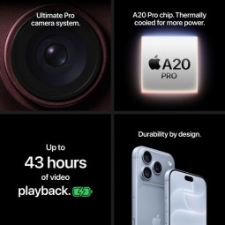 Apple iPhone 18 Pro Max 2TB Silver – Sidabrinis Flagmanas Fotografijos Mėgėjams