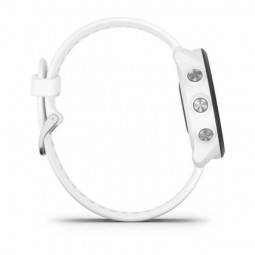 Garmin Forerunner 245 Music 42mm, White / Black, Silicone, Wi-Fi, GPS - išmanusis laikrodis garantija