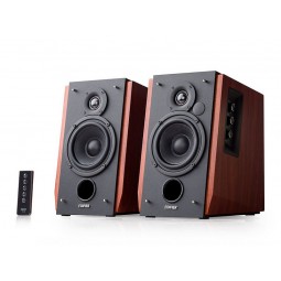 Edifier R1700BT Multimedia Stereo Speakers 2.0 Bluetooth, Brown - garso kolonėlės kaina