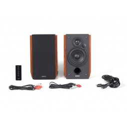 Edifier R1700BT Multimedia Stereo Speakers 2.0 Bluetooth, Brown - garso kolonėlės atsiliepimai