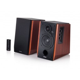 Edifier R1700BT Multimedia Stereo Speakers 2.0 Bluetooth, Brown - garso kolonėlės pigiai