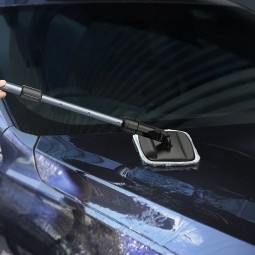 Baseus Clean Guard Multifunctional Car Wash Spray Nozzle 2 in 1, 15m, Black - purškimo antgalis su šluoste garantija