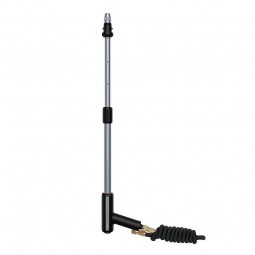 Baseus Clean Guard Multifunctional Car Wash Spray Nozzle 2 in 1, 15m, Black - purškimo antgalis su šluoste išsimokėtinai