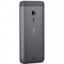 Nokia 230 DS Dark Silver RM-1172 - mobilusis telefonas, tamsiai sidabrinis internetu