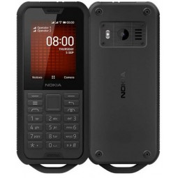 Nokia 800 Tough DS Black TA-1186 - mobilusis telefonas, juodas internetu