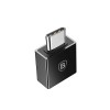 Baseus Exquisite USB-C Male to USB-A 2.4A Female Adapter Converter - adapteris, juodas pigiau