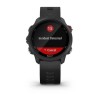 Garmin Forerunner 245 Music 42mm, Black / Red, Silicone, Wi-Fi, GPS - išmanusis laikrodis išsimokėtinai