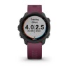 Garmin Forerunner 245 42mm, Black / Berry, Silicone, Wi-Fi, GPS - išmanusis laikrodis lizingu