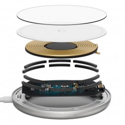 Baseus Simple Mini Magnetic Wireless Charger for IP12, 15W, Type-C - magnetinis belaidis įkroviklis pigiai
