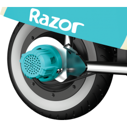 Razor Pocket Mod Petite Mini Electric Bike, Blue - elektrinis motoroleris, mėlynas pigiai