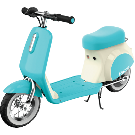 Razor Pocket Mod Petite Mini Electric Bike, Blue - elektrinis motoroleris, mėlynas kaina