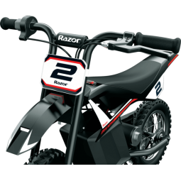 Razor Dirt Rocket MX125 Electric Motocross Bike, Black - elektrinis krosinis motoroleris, juodas pigiau