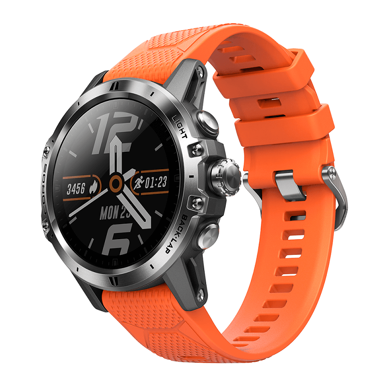 Coros VERTIX GPS Adventure 47mm Watch, Fire Dragon, Silicone - multisportinis išmanusis laikrodis kaina Coros VERTIX GPS Adventure 47mm Watch, Fire Dragon, Silicone - multisportinis išmanusis laikrodis kaina