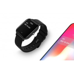 Colmi P8 43mm Smart Watch, Black - išmanusis laikrodis, juodas lizingu