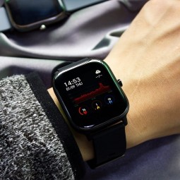 Colmi P8 43mm Smart Watch, Black - išmanusis laikrodis, juodas pigiai