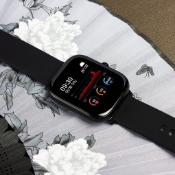 Colmi P8 SE 43mm Smart Watch, Black - išmanusis laikrodis, juodas pigiai