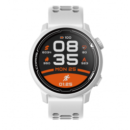 Coros PACE 2 Premium 42mm GPS Sport Watch, White, Silicone - multisportinis išmanusis laikrodis išsimokėtinai