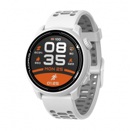 Coros PACE 2 Premium 42mm GPS Sport Watch, White, Silicone - multisportinis išmanusis laikrodis pigiau