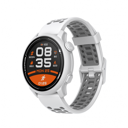 Coros PACE 2 Premium 42mm GPS Sport Watch, White, Silicone - multisportinis išmanusis laikrodis kaina