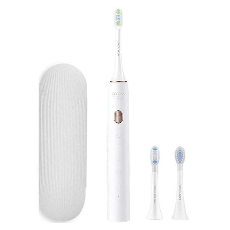 Xiaomi Soocas X3U Sonic Electric Toothbrush With Case, White - elektrinis dantų šepetėlis su įdėklu kaina