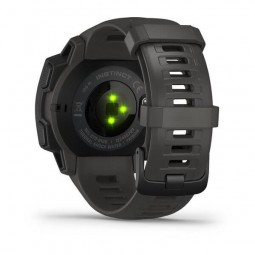 Garmin Instinct 45mm, Graphite, Silicone, GPS išmanusis laikrodis garantija