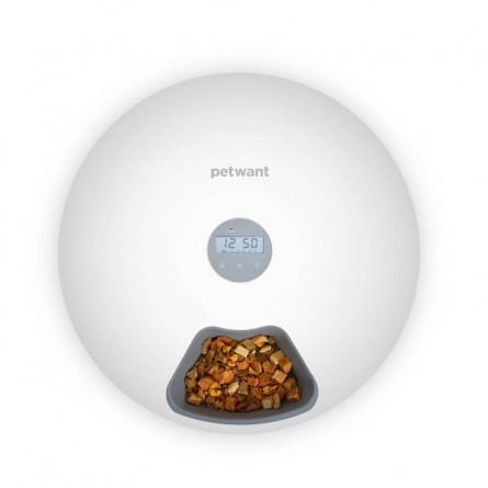 PetWant F6 Intelligent 6-Chamber Food Dispenser - išmanusis 6 skyrių maisto tiektuvas kaina
