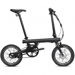 Xiaomi Mi Smart Electric Folding Bike, 250W, 16", 25 km/h, Black - elektrinis dviratis, juodas kaina