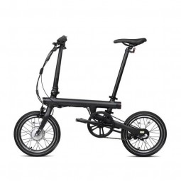 Xiaomi Mi Smart Electric Folding Bike, 250W, 16", 25 km/h, Black - elektrinis dviratis, juodas pigiau
