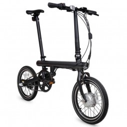 Xiaomi Mi Smart Electric Folding Bike, 250W, 16", 25 km/h, Black - elektrinis dviratis, juodas internetu